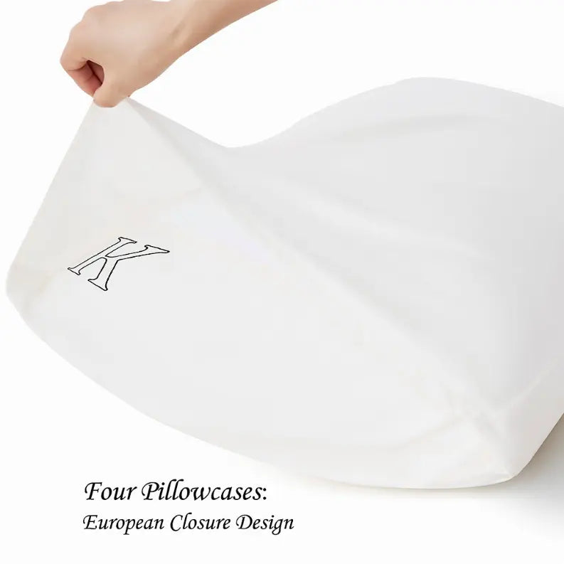 White Bambusa 7-Piece Sheet Set Bambusa Sheets