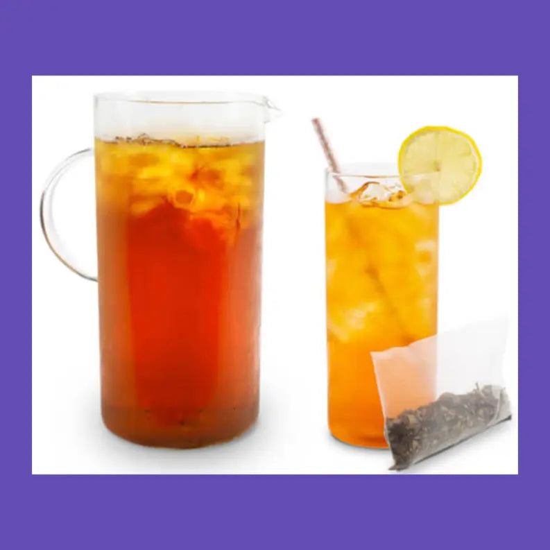 White Blueberry Cold Brew Iced Tea Bags, 6 or 12 Pouches The Grateful Tea Co
