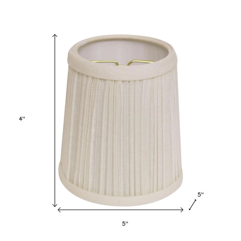 White Broadcloth Empire Lamp Shade Homeroots Lighting