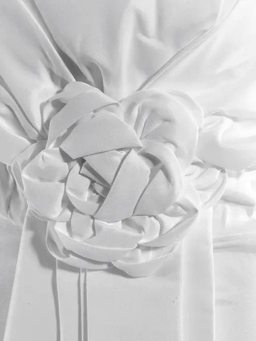 White Dress with Bow Raul E New York