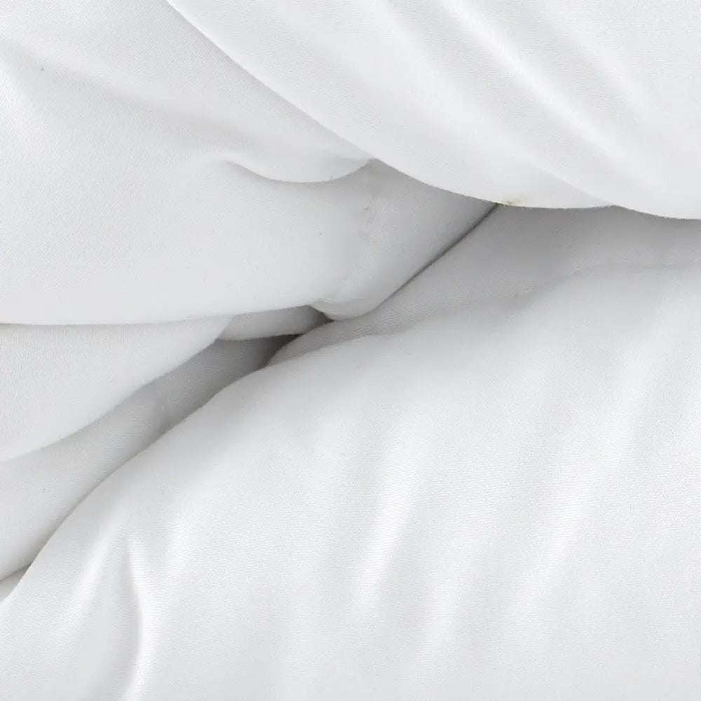 White King Microfiber Washable Microfiber Down Alternative Comforter Homeroots Bed & Bath