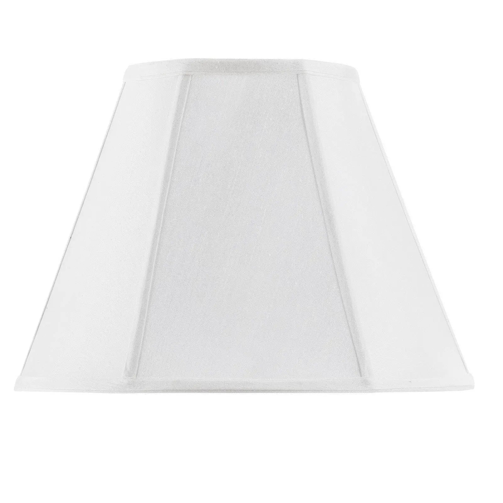 White Linen Piped Empire Lamp Shade Homeroots Lighting