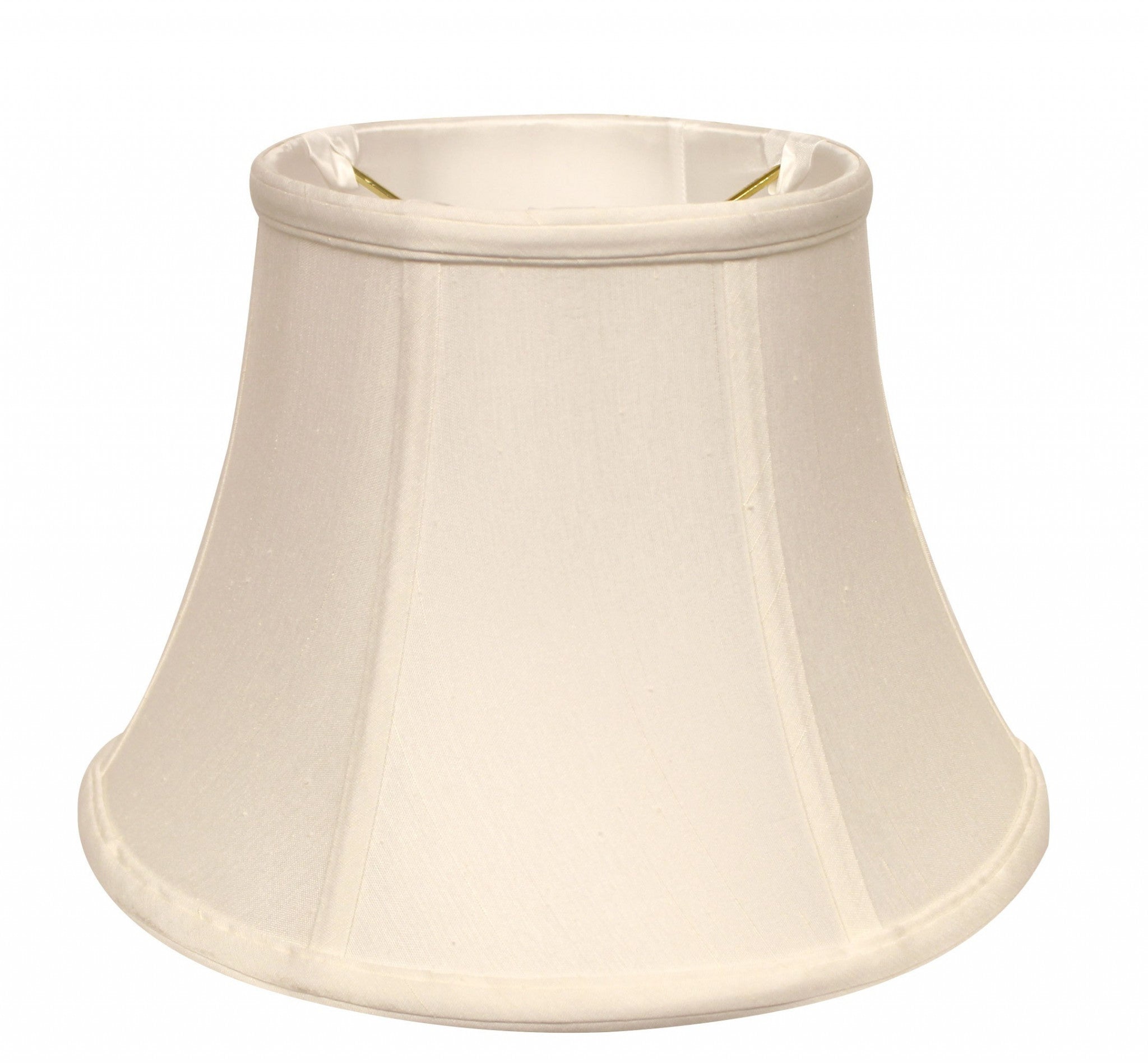 White Monay Shantung Silk Drum Lamp Shade Homeroots Lighting