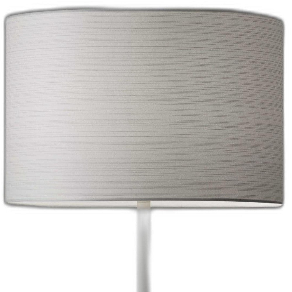 White On White Metal Table Lamp - GreatEagleInc