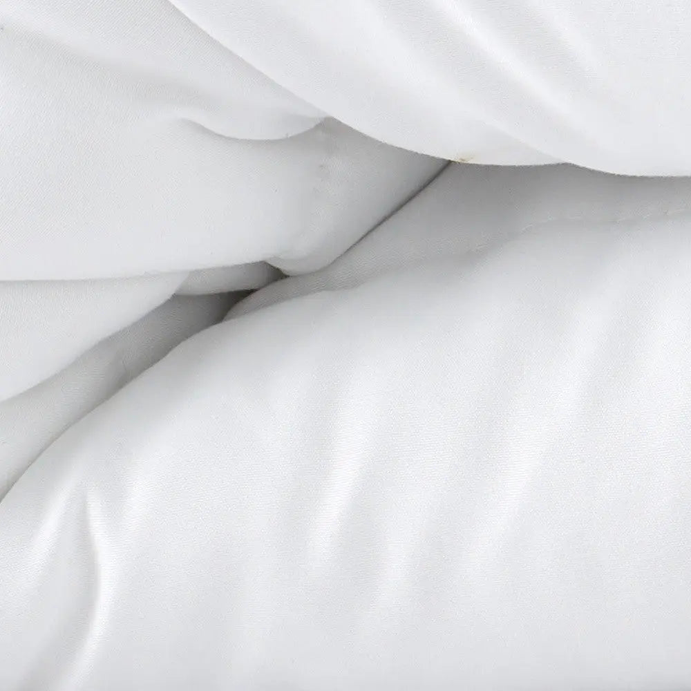 White Queen Microfiber Washable Microfiber Down Alternative Comforter - GreatEagleInc