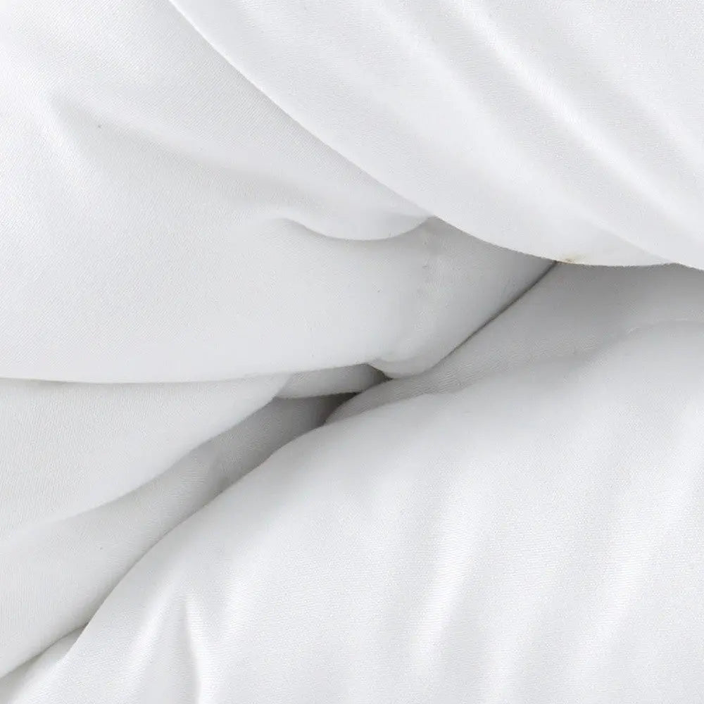White Queen Microfiber Washable Microfiber Down Alternative Comforter - GreatEagleInc