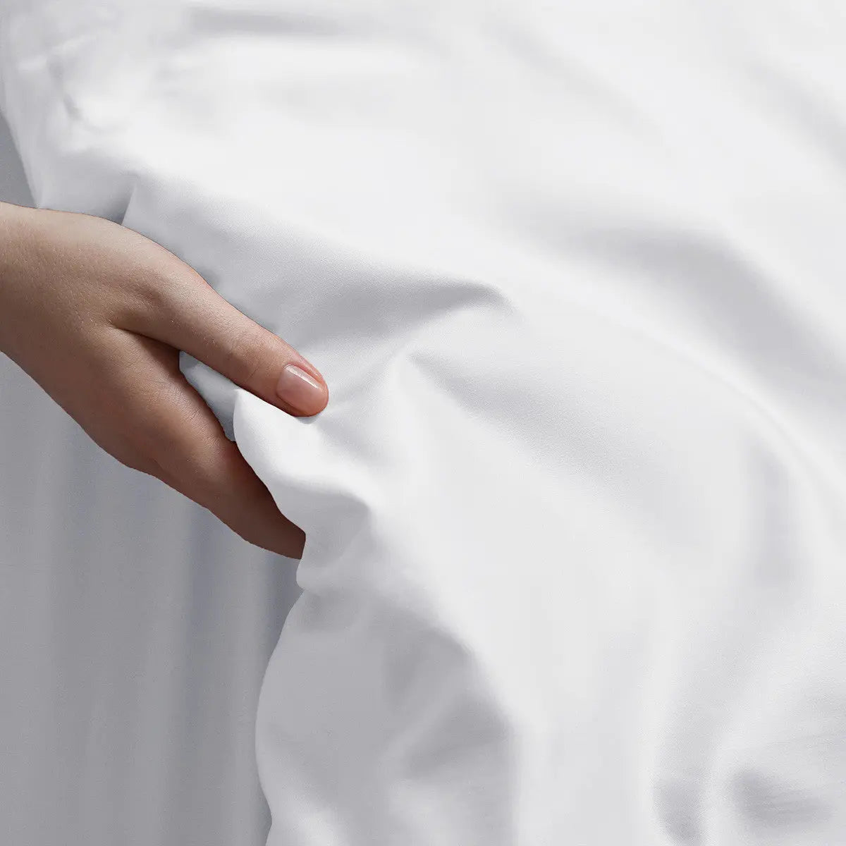 White Queen Rayon Washable Duvet Cover Set Homeroots Bed & Bath