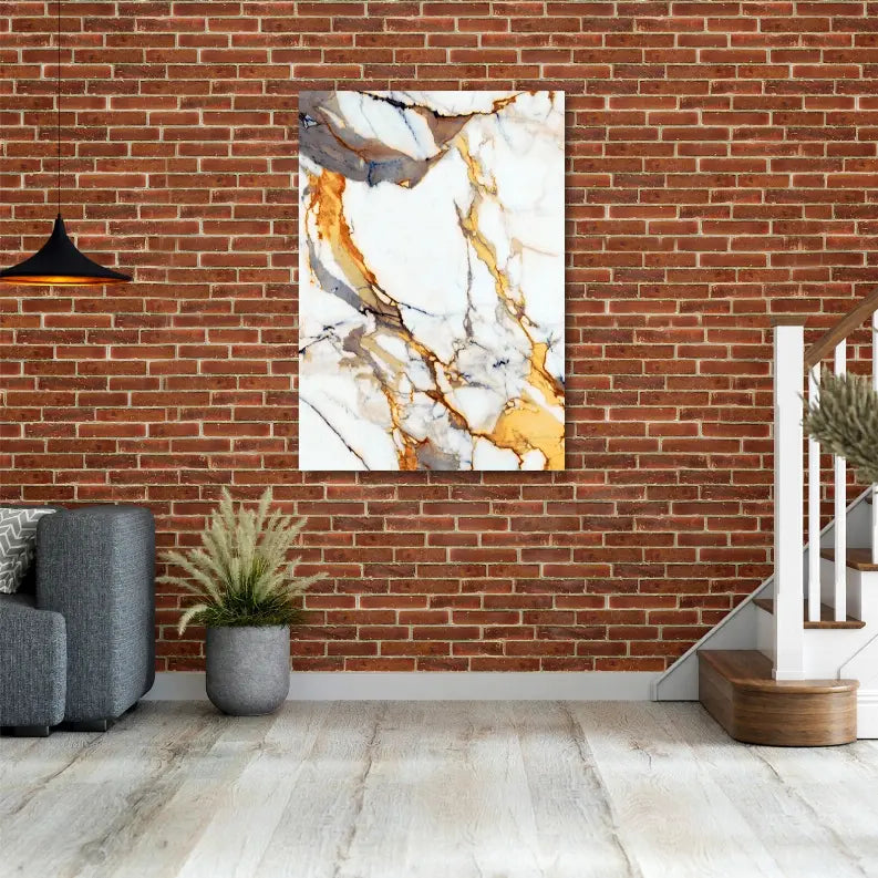 White Rock Marble Glass Wall Art Monique Store