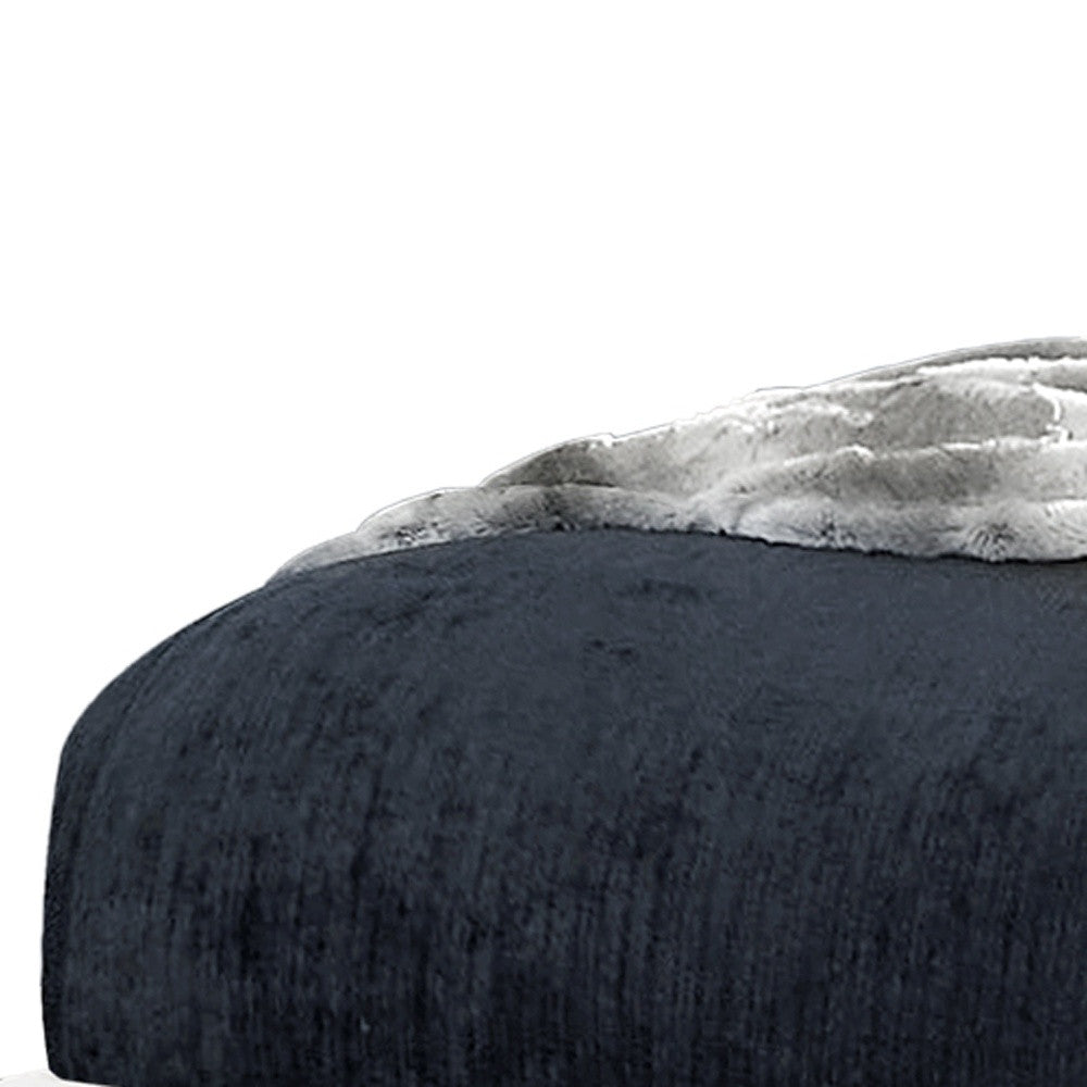 White Solid Wood Queen Upholstered Linen Bed Frame - GreatEagleInc