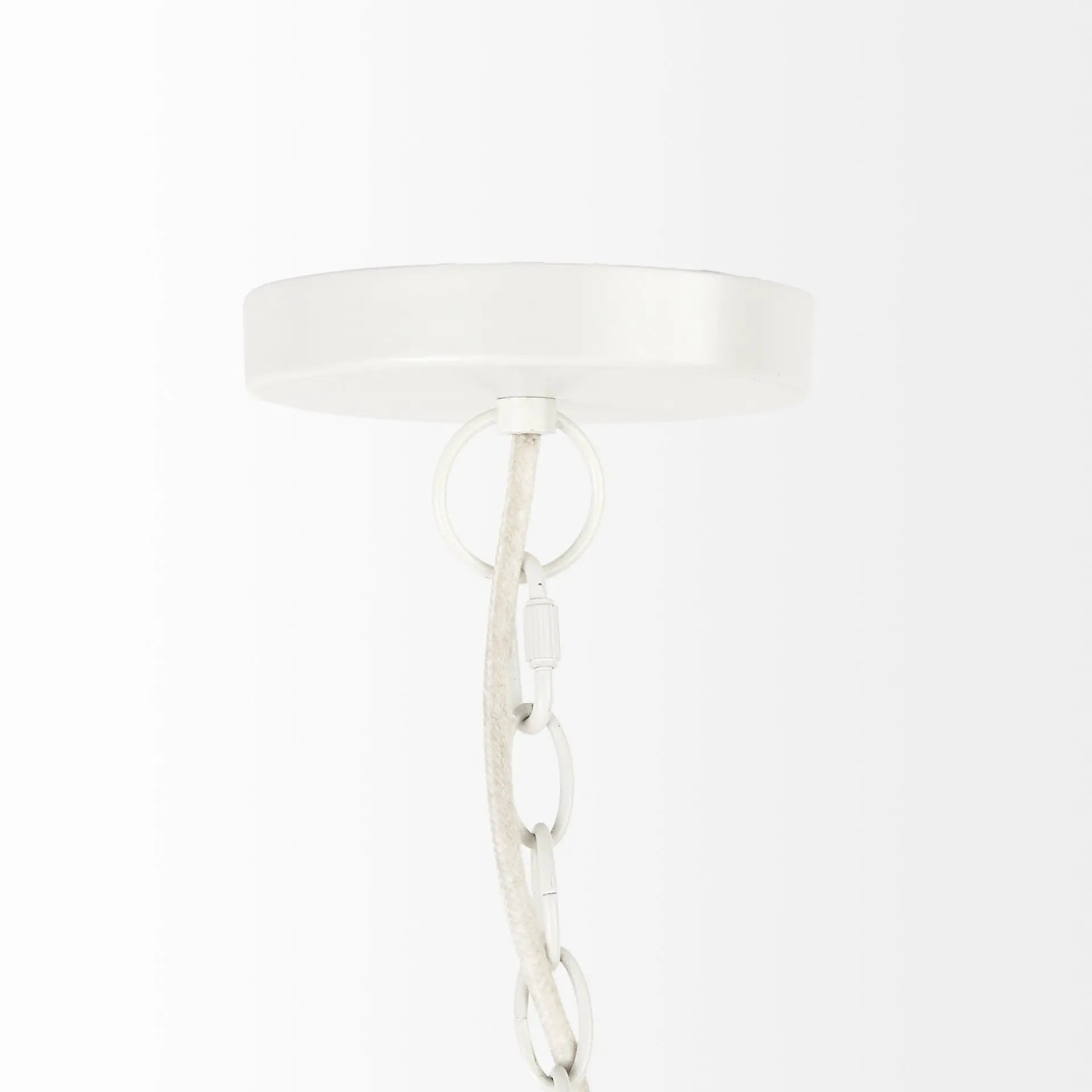 Whitewash Beaded Hanging Chandelier Homeroots Lighting