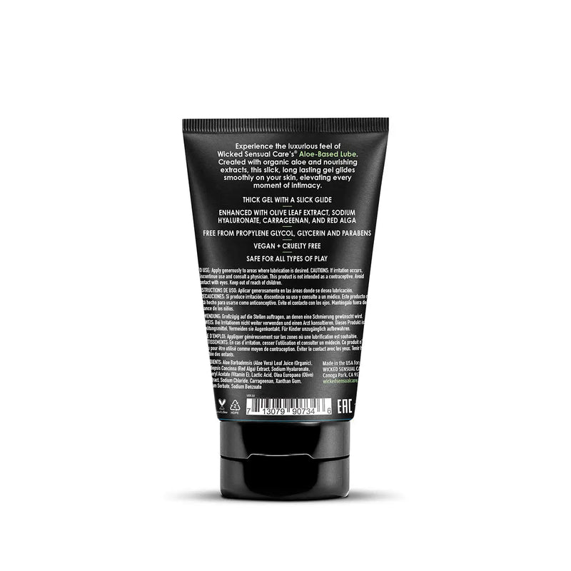 Wicked Aloe Vera Based Lubricant 4 oz. Wicked