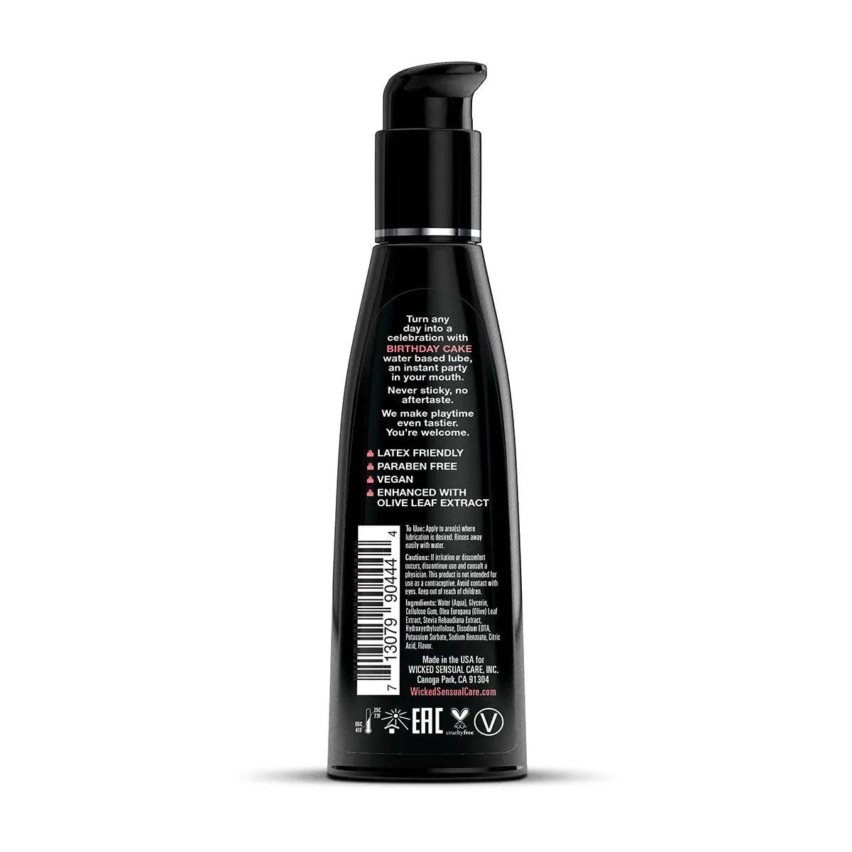 Wicked Aqua Birthday Cake 4oz Wicked Sensual Care