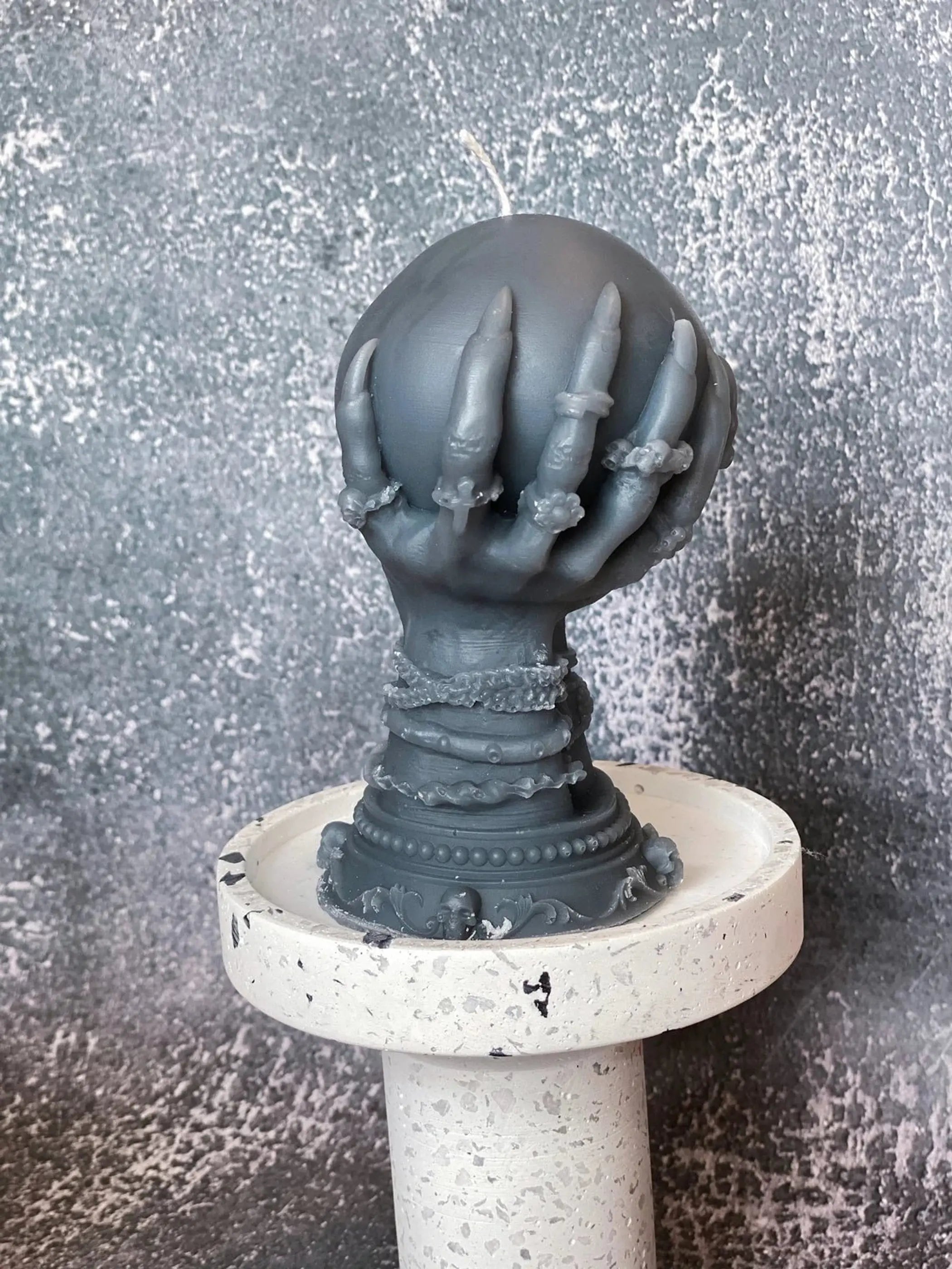 Wicked Crystal Ball Handmade Soy Wax Candle AmberLane