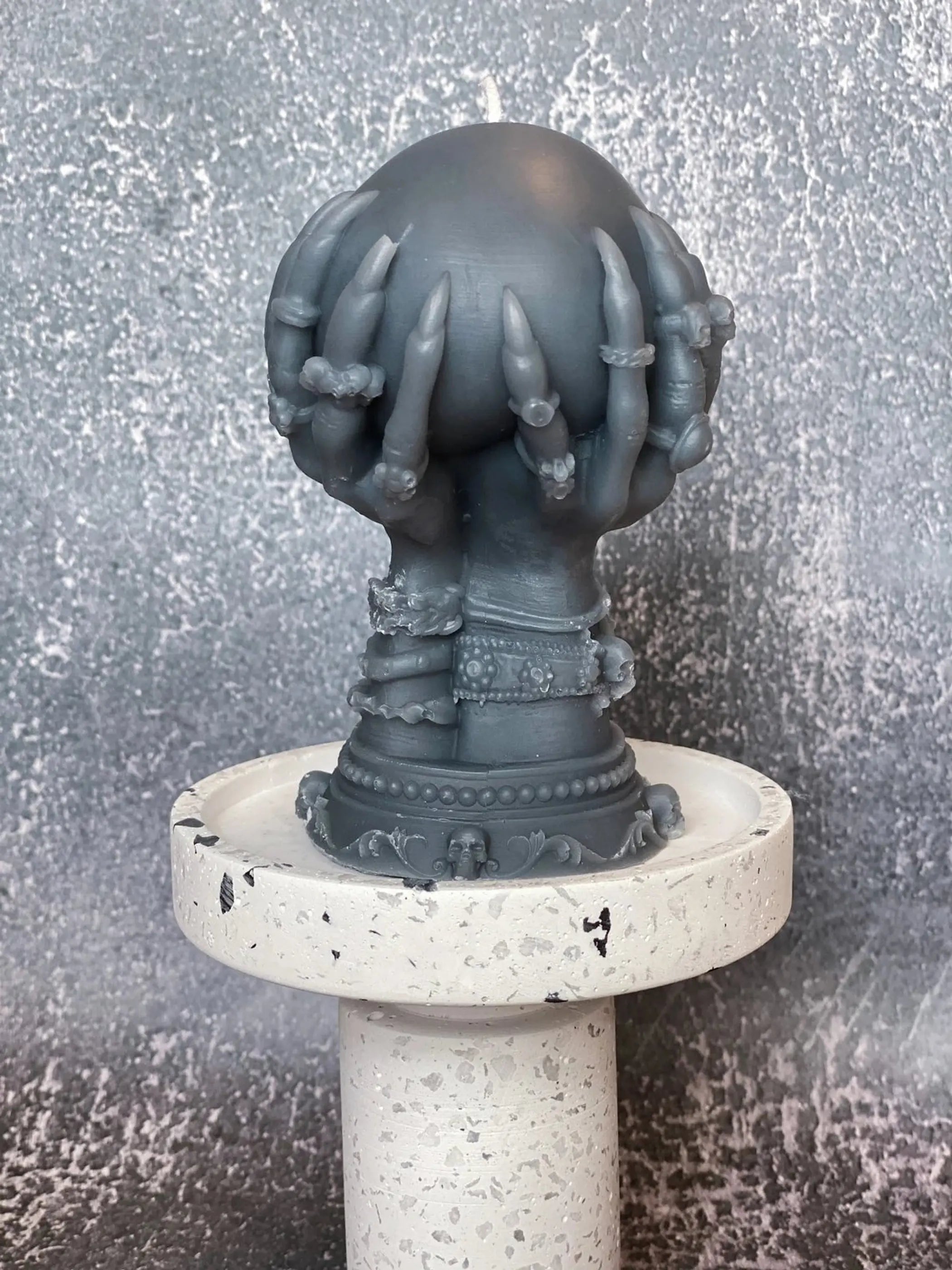 Wicked Crystal Ball Handmade Soy Wax Candle AmberLane