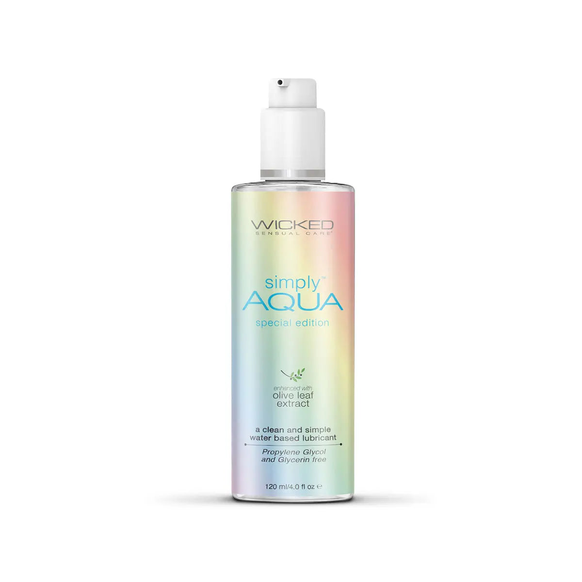 Wicked Simply Aqua 4oz - Special Edition Wicked Sensual Care