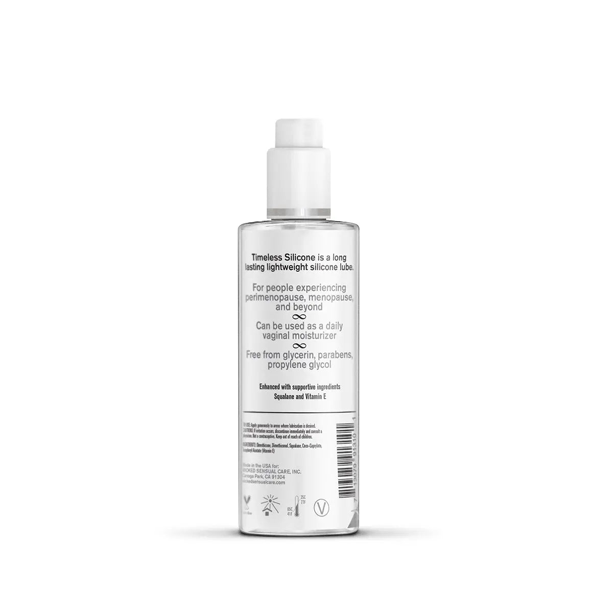 Wicked Simply Timeless Silicone 4oz Wicked Sensual Care