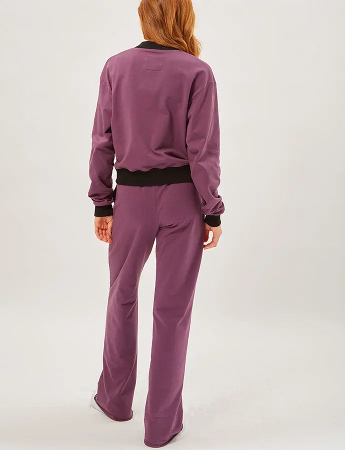 Wide Leg Track Pants Woodley + Lowe