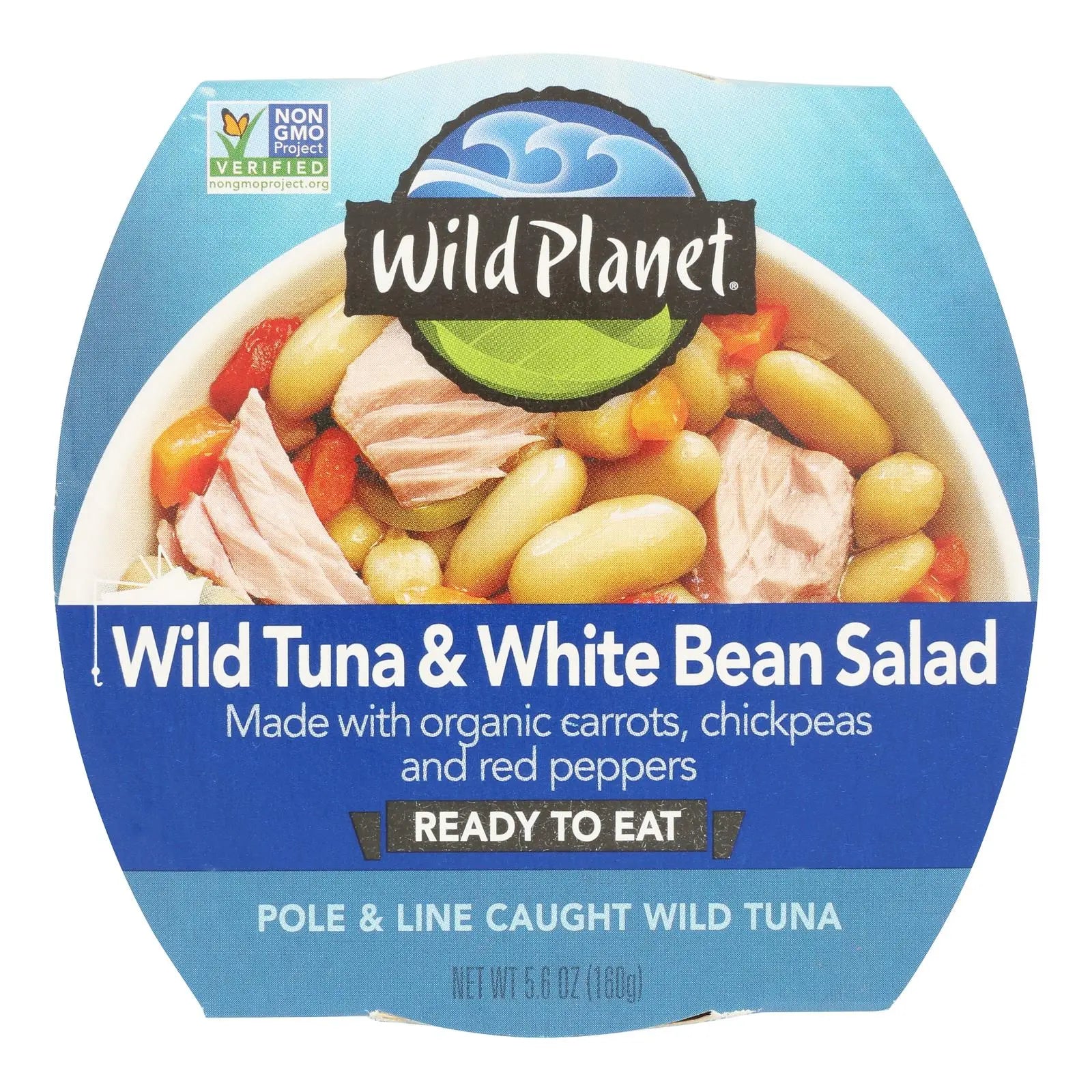 Wild Planet - Salad Wild Tuna White Bn - Cs Of 9-5.6 Oz - GreatEagleInc