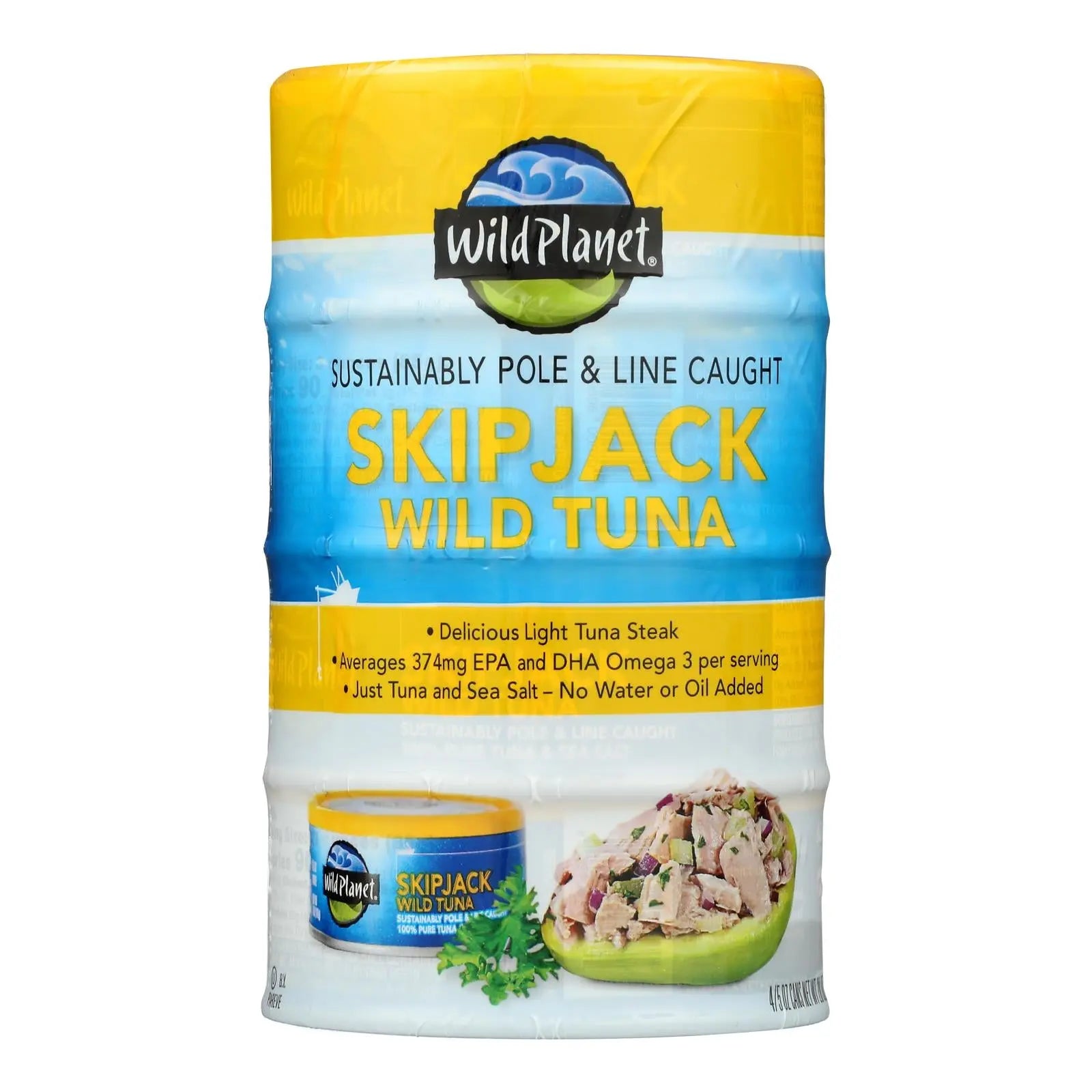 Wild Planet - Tuna Wild Skipjack - Case Of 12-4/5 Oz Wild Planet