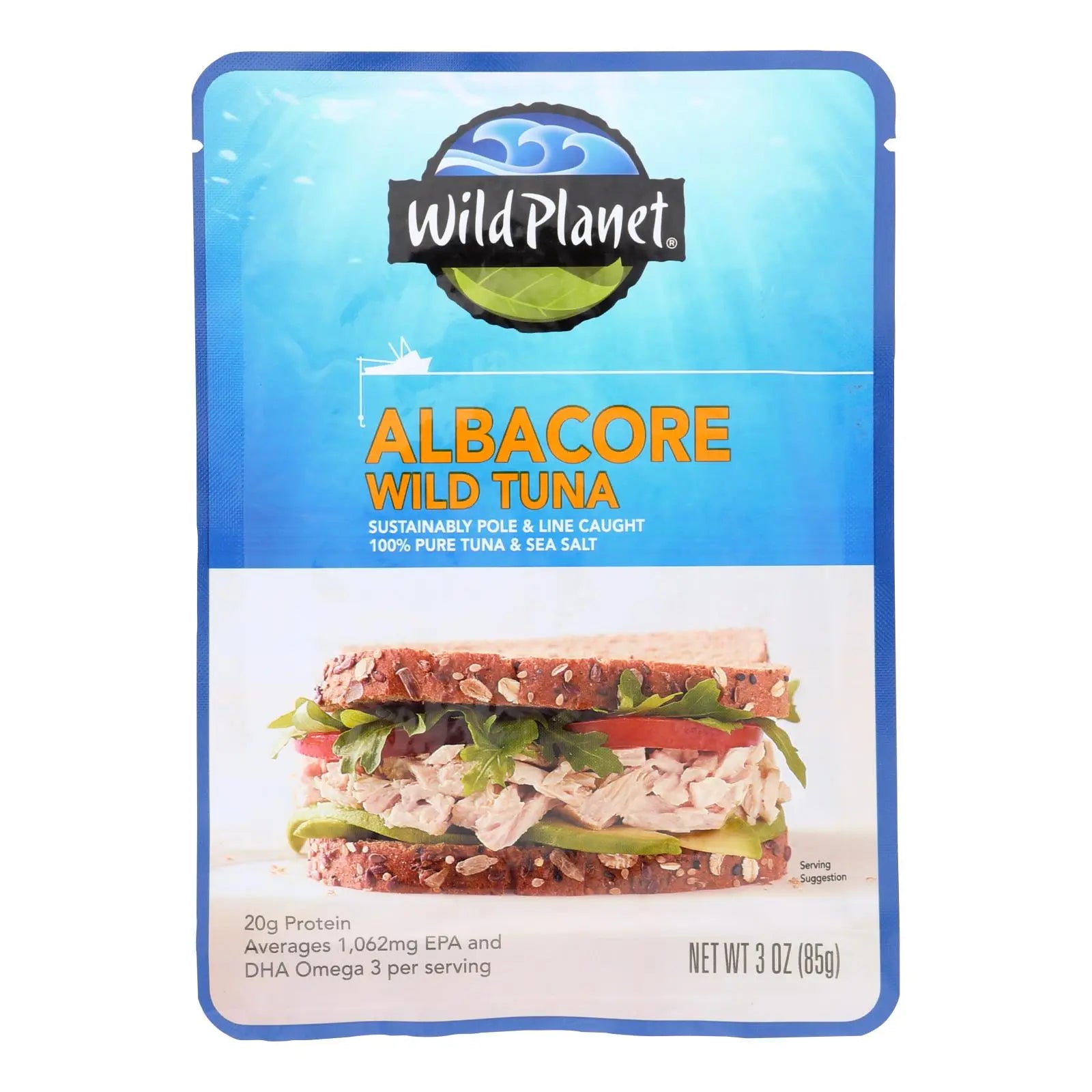 Wild Planet Wild Albacore Tuna  - Case Of 24 - 3 Oz Wild Planet