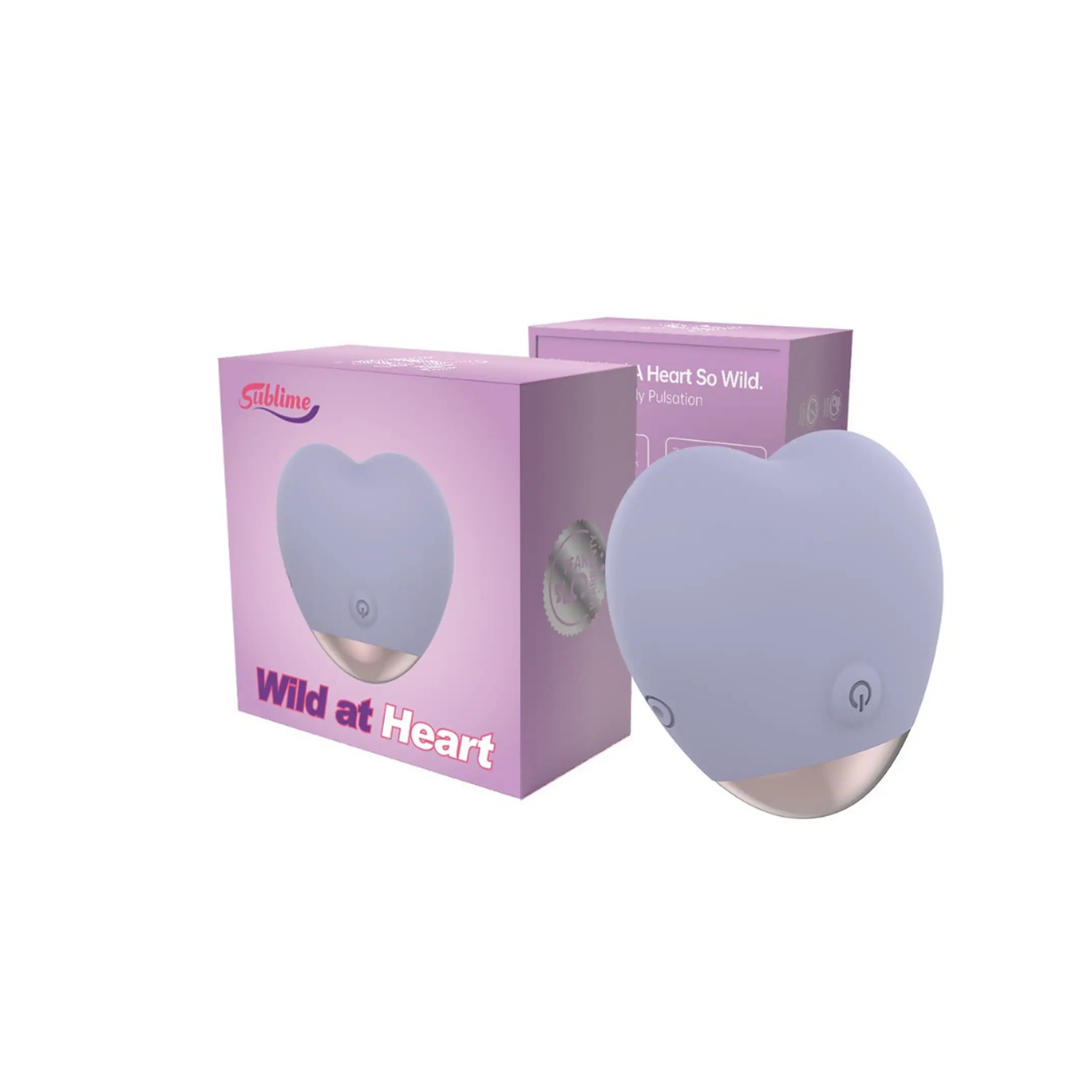 Wild at Heart Silicone External Heart Shaped Vibe OEJ