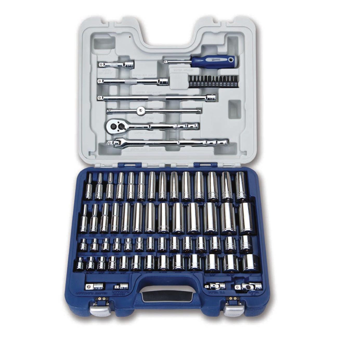 Williams 3/8" Drive Sae/metric Deluxe Socket/tool Set (79-piece) WILLIAMS