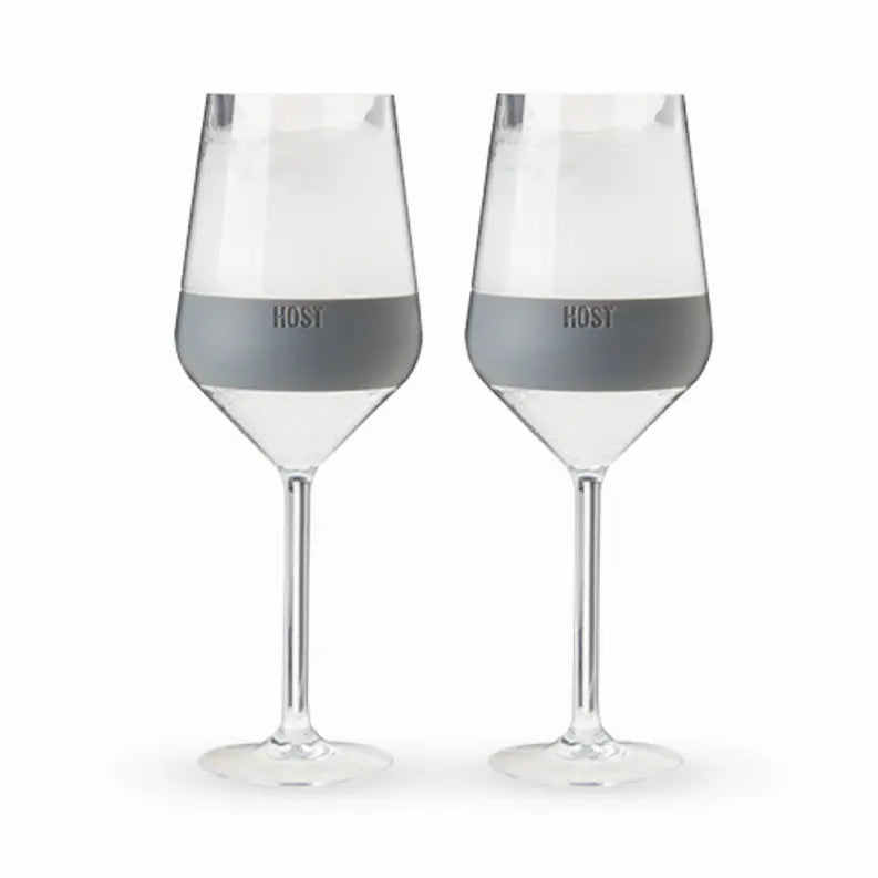 Wine FREEZE Stemmed Cooling Cups Set by HOST True Brands