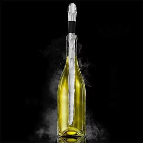 Winecicle - The Wine Chiller Icicle Stick and built in aerator Vista Shops