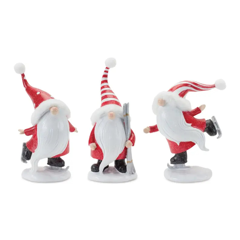 Winter Sport Gnome Figurines Melrose International