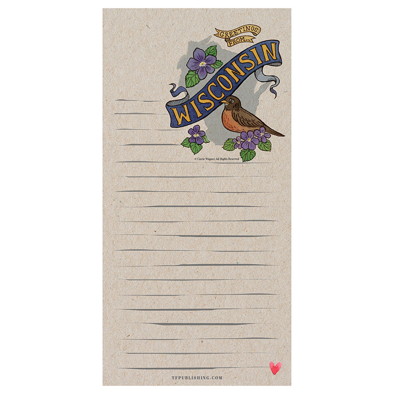 Wisconsin Magnet Pad TF Publishing