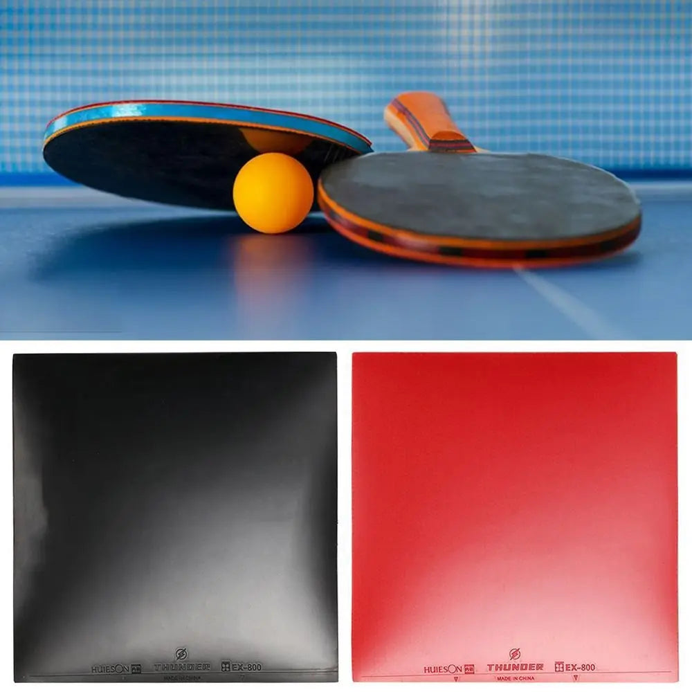 With Sponge Table Tennis Racket Rubber Rubber Reverse Durable Table Tennis Racquet Covers Ping Pong Paddle Racket Sleeves GreatEagleInc