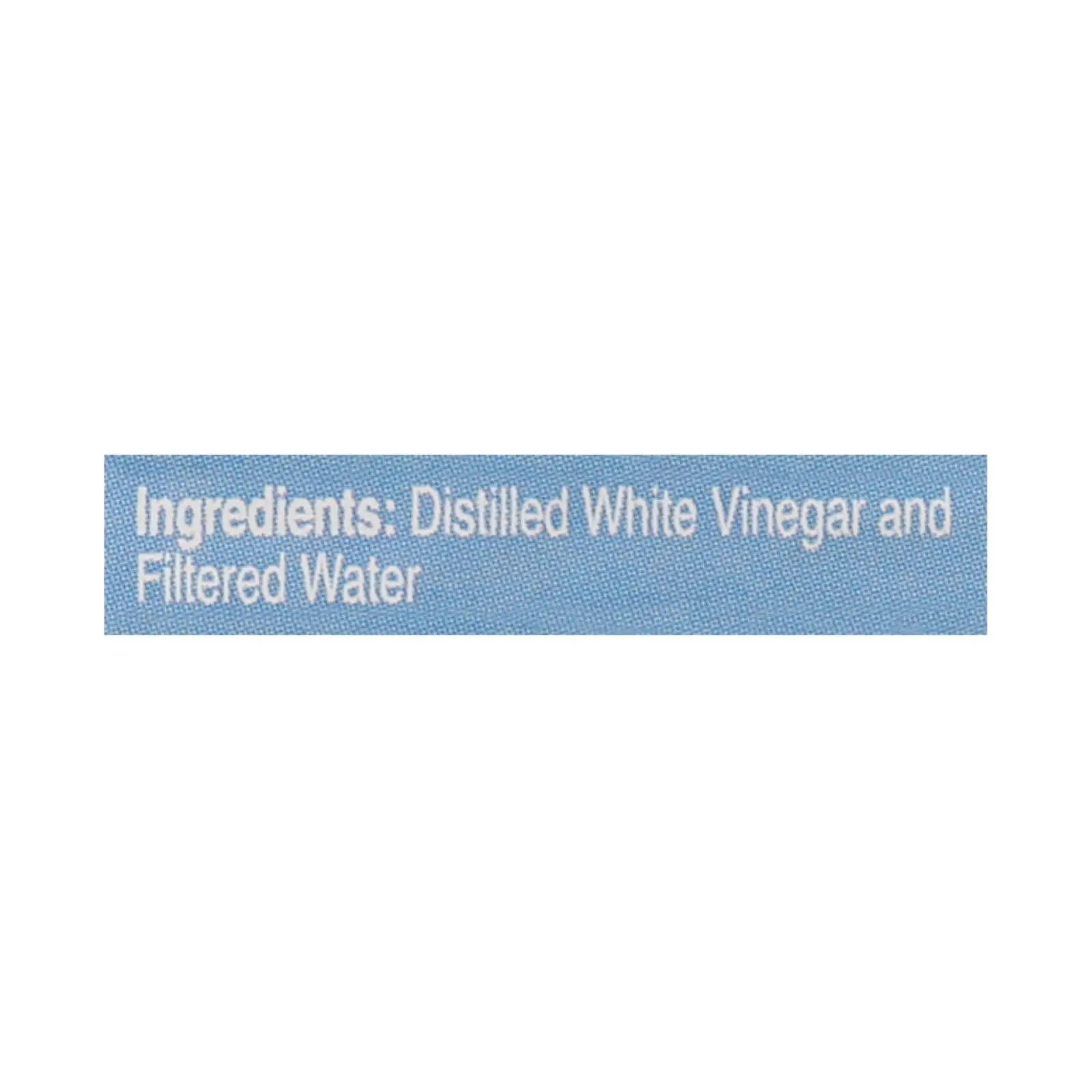 Woeber's - Vinegar Distilled Wht 5% - Case Of 4 - 1 Gal - GreatEagleInc