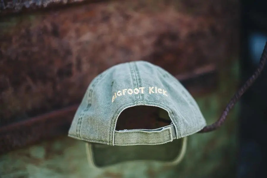 Wolf Dad Hat Bigfoot Kick