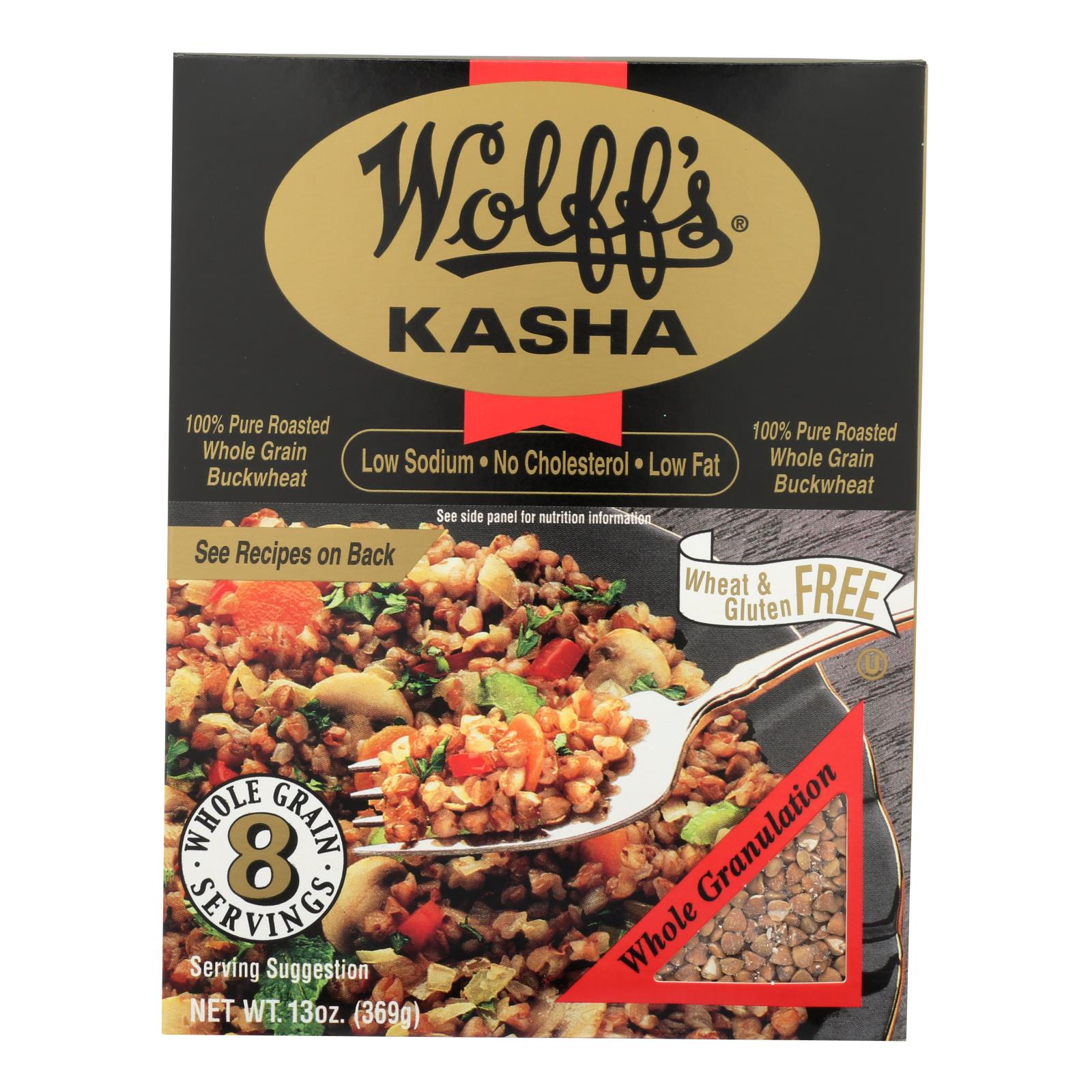 Wolff's Kasha Whole - Case Of 6 - 13 Oz. Wolff's