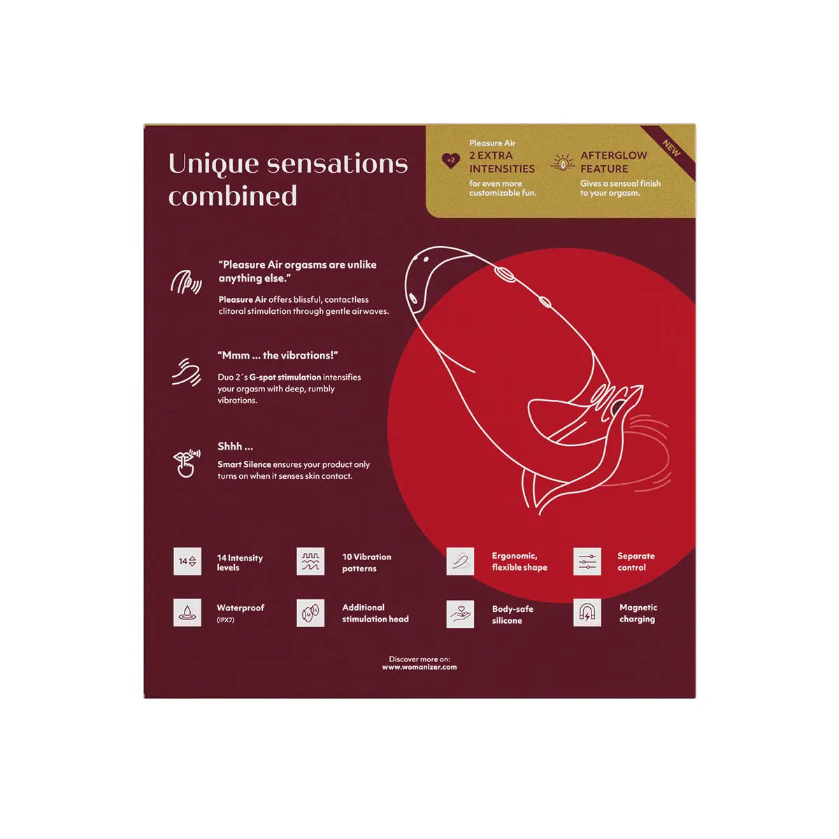 Womanizer Duo 2 - Bordeaux Womanizer