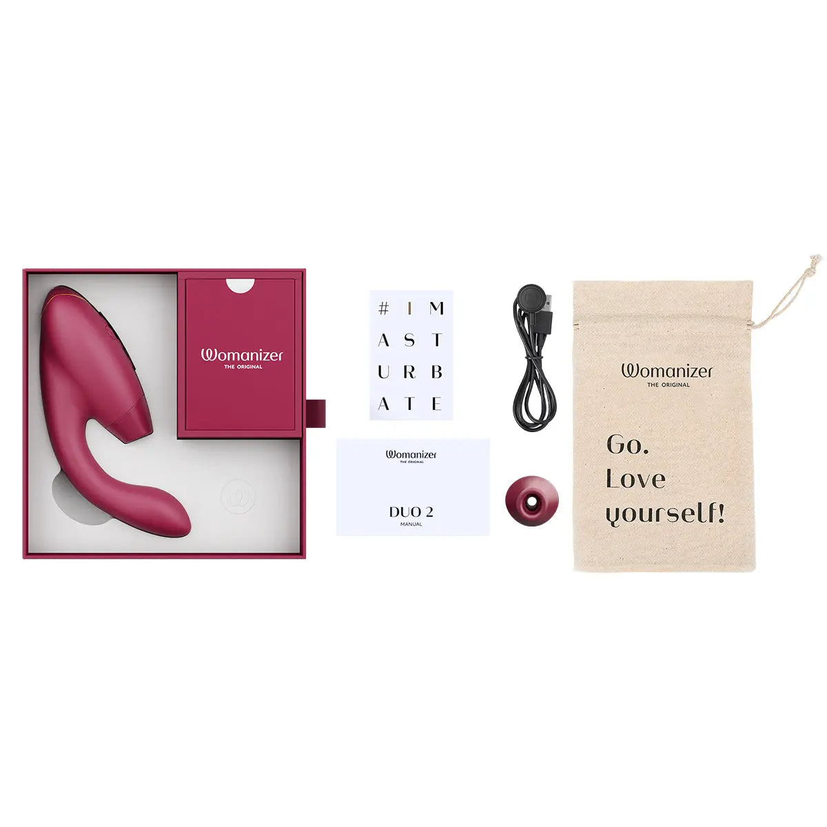 Womanizer Duo 2 - Bordeaux Womanizer