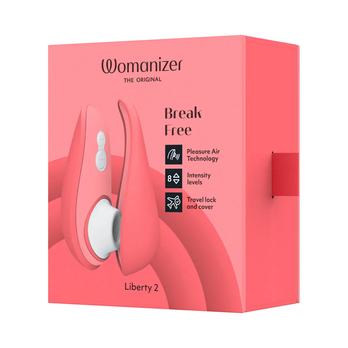 Womanizer Liberty 2- Vibrant Rose Womanizer