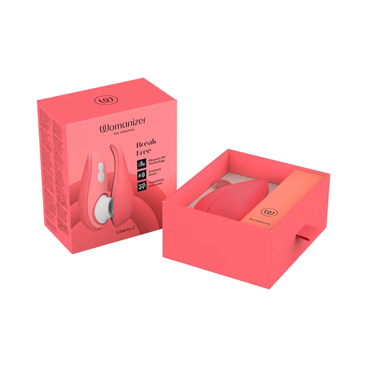 Womanizer Liberty 2- Vibrant Rose Womanizer