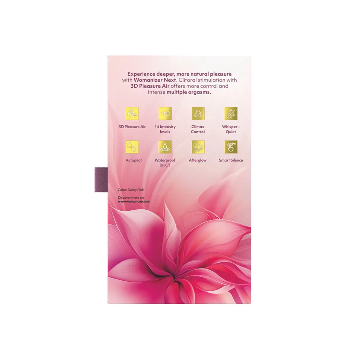 Womanizer Next Sensual Collection Dusky Pink Womanizer