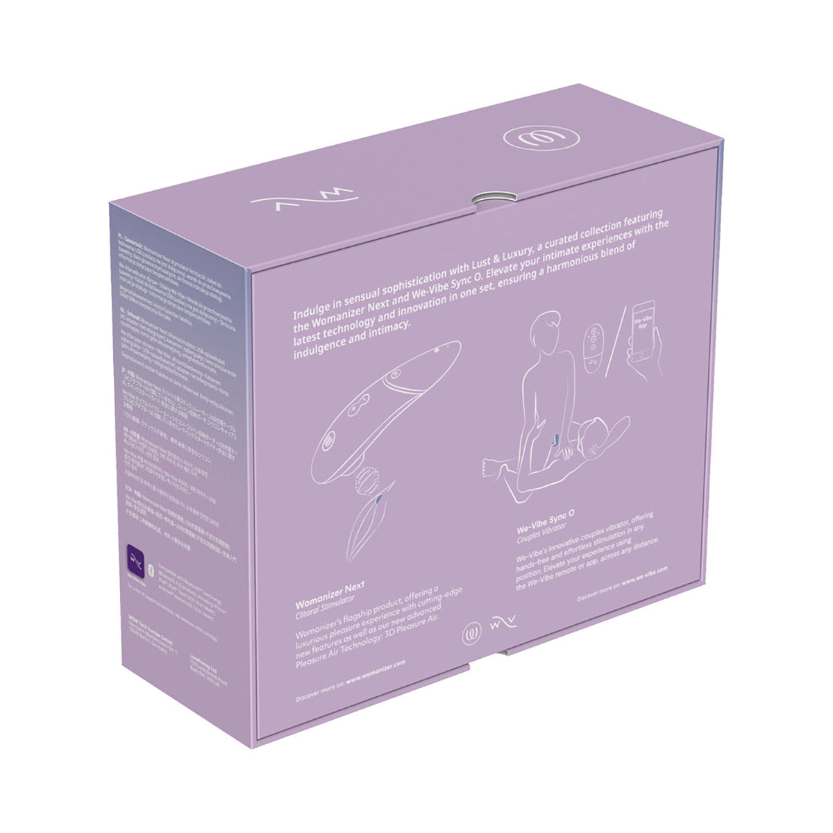Womanizer x We-Vibe Lust & Luxury Collection Black Womanizer