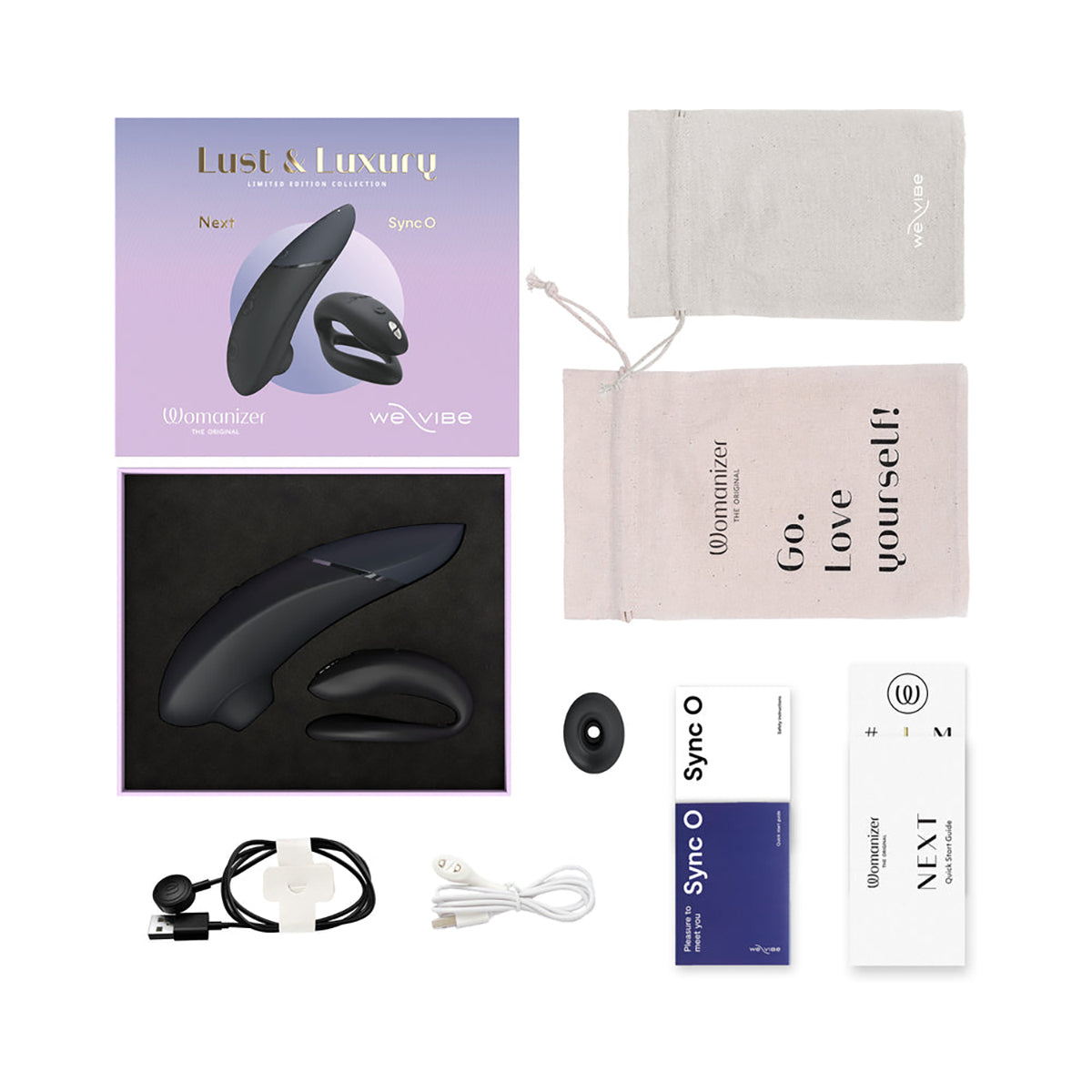 Womanizer x We-Vibe Lust & Luxury Collection Black Womanizer