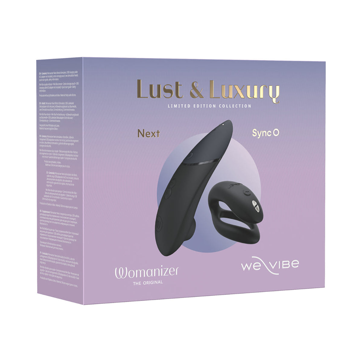 Womanizer x We-Vibe Lust & Luxury Collection Black Womanizer