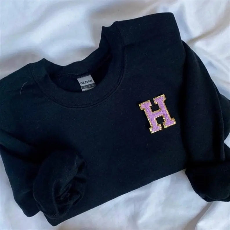 Women's Capital Alphabet H Sweatshirt Dream Team Designs
