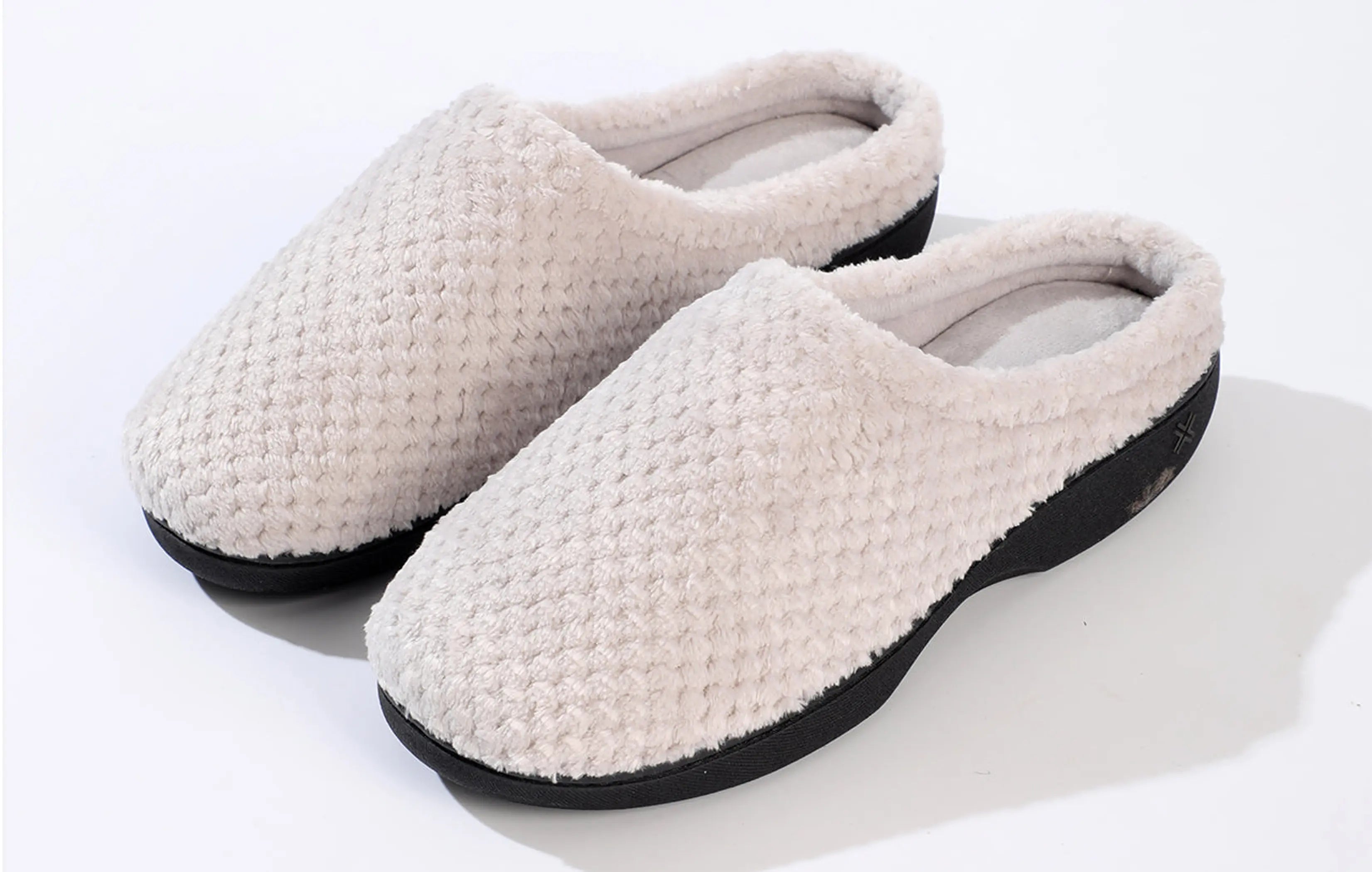 Women's Closed Toe Memory Foam Cotton House Slipper Roxoni