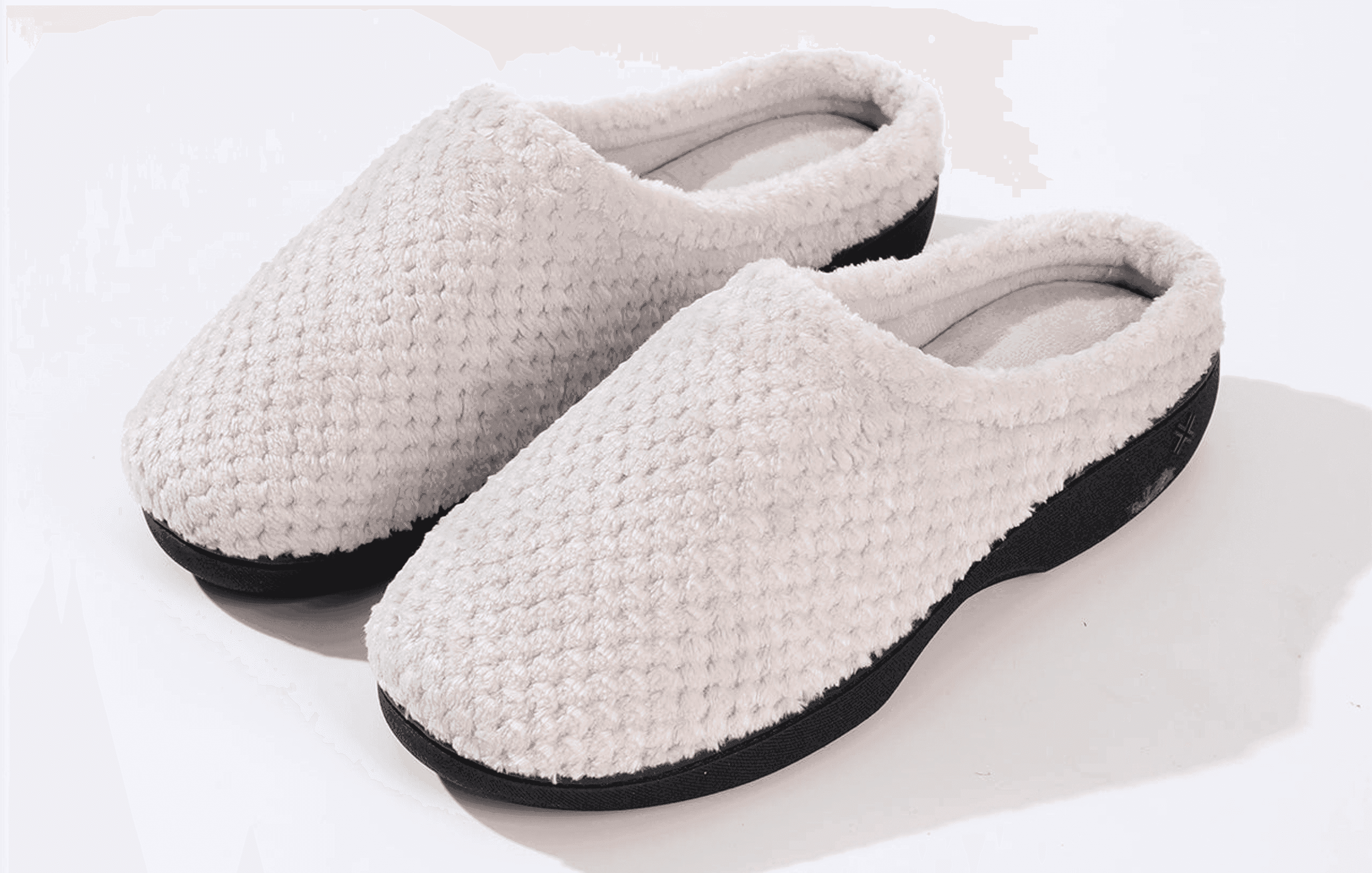 Women's Closed Toe Memory Foam Cotton House Slipper Roxoni