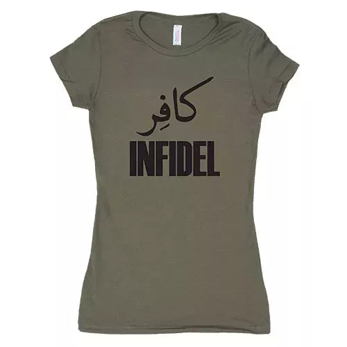Women's Cotton Tee Infidel - Olive Drab Fox Outdoor