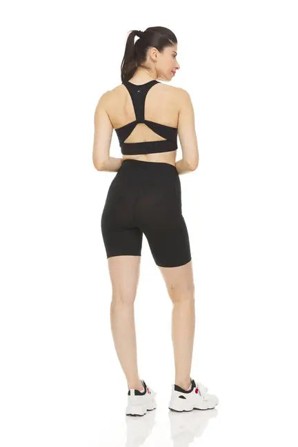 Women's High Waist Tummy Control Yoga Bike Shorts Marquee Innovations