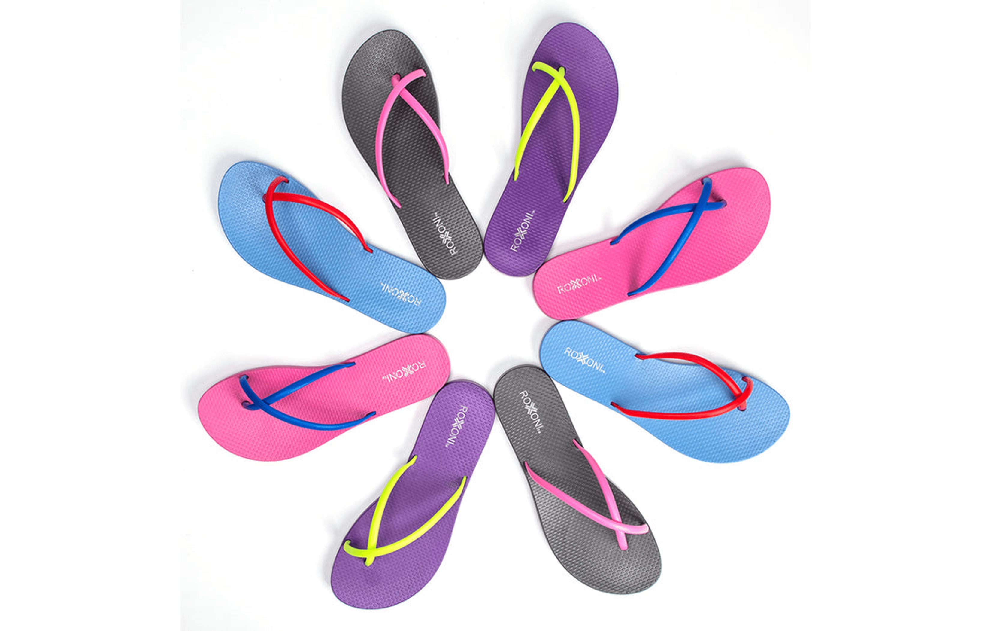 Women's Indoor Outdoor Latex Rubber Summer Slipper Roxoni