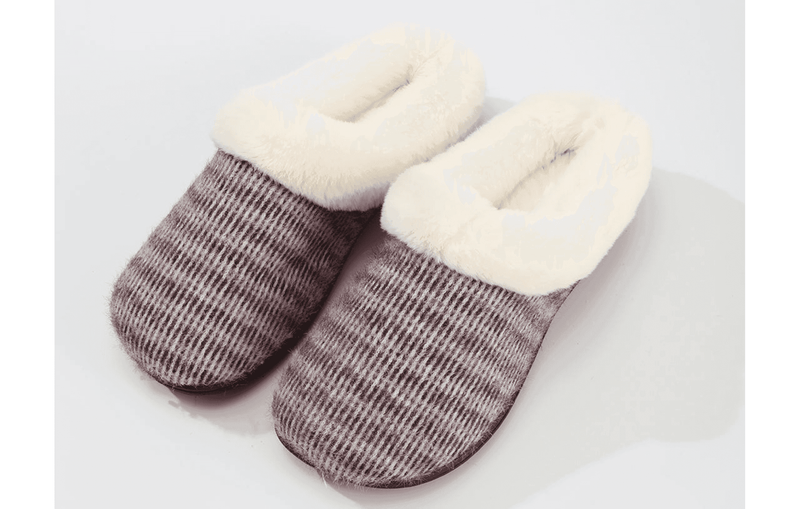 Women's Mohair Upper Clog Soft Breathable Slipper Roxoni