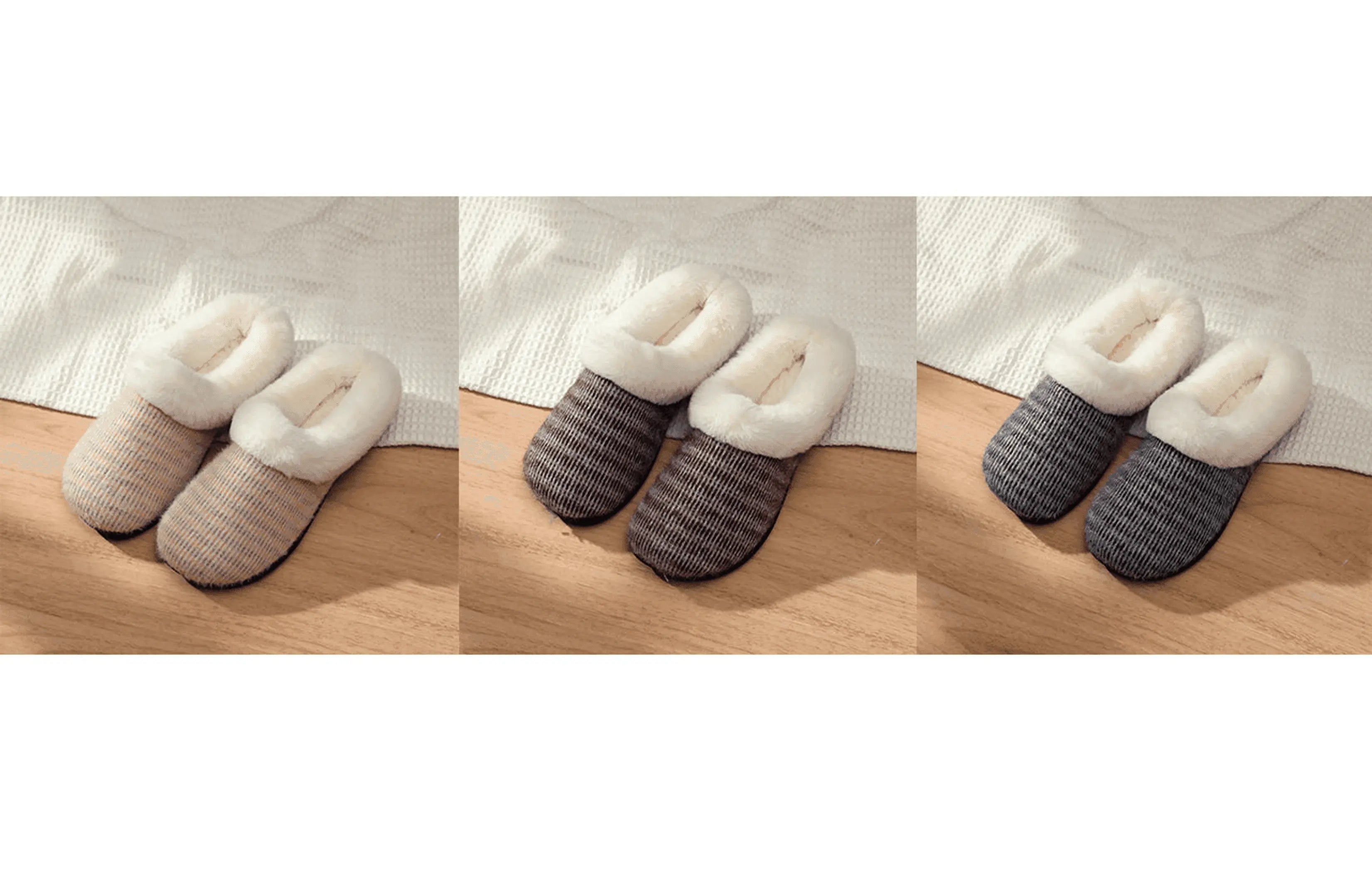 Women's Mohair Upper Clog Soft Breathable Slipper Roxoni